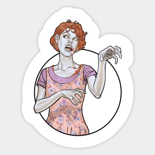 Molly R the Zombie Sticker